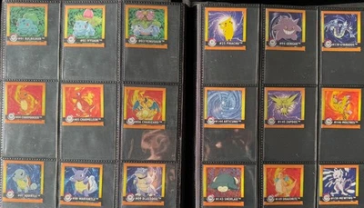 Pokemon Artbox Stickers 1999 - complete regular 150/150 set - NEAR MINT cond. - Image 1 of 4