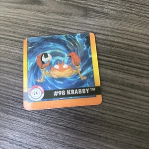 Vintage 1999 Artbox Pokemon Action Flipz Premier Edi#24 Kingler Krabb - Picture 1 of 4