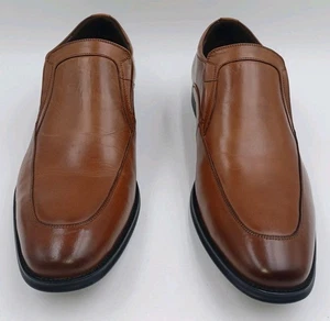 Kenneth Cole NY Slip On Dress Shoes Mens 12M Leather Loafers Fast Ship! - Picture 1 of 10