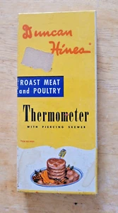 Termómetro Duncan Hines vintage con pincho perforador en caja original - Imagen 1 de 11
