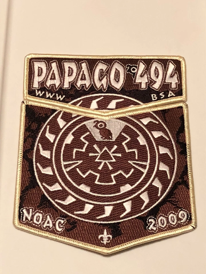 Lodge 494 Papago 2009 NOAC 2-piece flap set Mint - Image 1 of 1