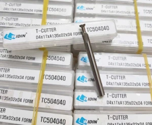 Widin 4mm back chamfer cutter for aluminium - 4 flutes QTY:1pc - Picture 1 of 9