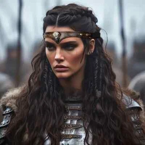 Wikinger-Stirnband Schädel Mittelalterliches Kopfschmuck Stirnband Piraten Stil - Bild 1 von 7