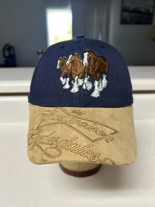 Vintage Budweiser Clydesdales Dad Hat Cap Strapback New - Picture 1 of 5