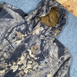 Columbia Hunting Jacket Camo Interchange Hooded Outdoor Coat Mens XL - Picture 1 of 9