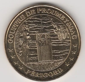 A 2011 TOKEN MEDAILLE MONNAIE DE PARIS -- 24 260 N°11 GOUFFRE DE PROUMEYSSAC - Picture 1 of 2