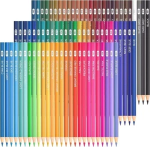 iBayam Buntstifte 80 Stück Farbstift Set für Erwachsene Malbücher weich - Bild 1 von 8