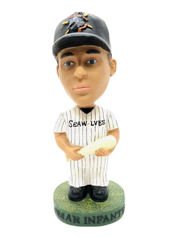 Erie SeaWoves Omar Infante SGA Bobble MILB TIGERS SGA PEPSI BOBBLE HEAD Cover