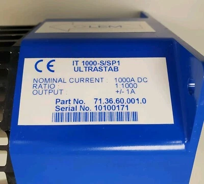 LEM Ultrastab IT 1000-S/SP1 High Accuracy Current Transducer. 2 Available. - Image 1 of 4