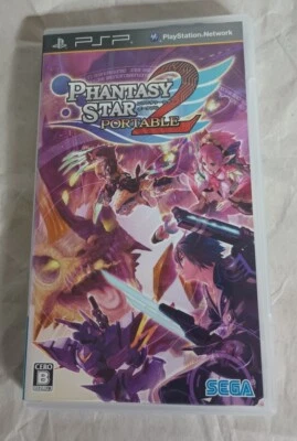 Phantasy Star Portable 2 Sony PSP AUTHENTIC JAPAN EDITION GAME RPG SEGA ROLEPLAY - Image 1 of 4