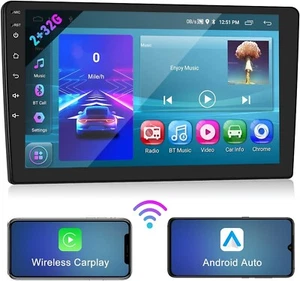 Android 11 with Wireless Apple Carplay 10.1 Inch Touch Screen *Missing Camera* - Picture 1 of 11