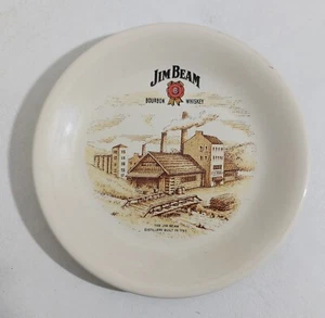 92214 Piatto in ceramica - Bourbon Whiskey Jim Beam - d. 19 cm - Picture 1 of 4
