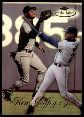 1998 Topps Gold Label #PP2 Ken Griffey Jr. BASEBALL Seattle Mariners - Image 1 of 2