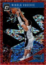 2018-19 Donruss Optic Fast Break Red #49 Nikola Vucevic /85 - NM-MT