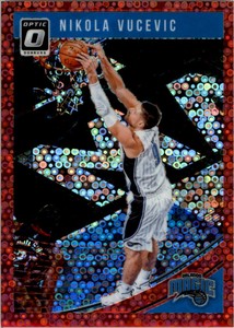 2018-19 Donruss Optic Fast Break Red #49 Nikola Vucevic /85 - NM-MT