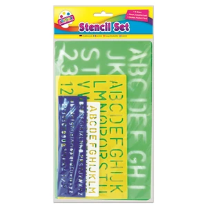 5mm 10mm 20mm & 30mm JUEGO 4 MAYÚSCULAS ALFABETO Y NÚMEROS LETRAS PLANTILLA ARTESANAL - Imagen 1 de 1