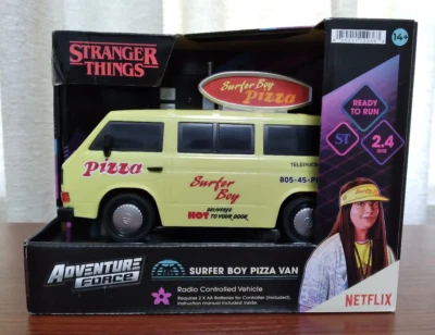 Stranger Things Adventure Force Surfer Boy Pizza Van Radio Controlled New in Box - Image 1 of 4