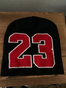 Michael Jordan Chicago Bulls Beanie hat brand new in bag FREE shipping - Picture 1 of 4