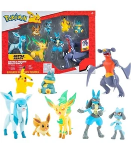 Pokemon Battle Ready Collectible Action Figures 8 Pack - Picture 1 of 7