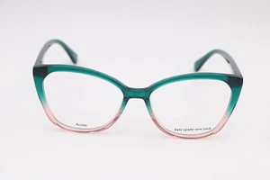 Monturas de gafas Kate Spade Zahra verde ojo de gato 1 ED 53-15-140 - Imagen 1 de 7