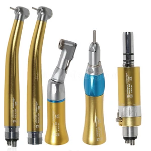 NSK Style Dental High Fast/Slow Low Speed Handpiece Turbine 2Hole/4Hole Gold SA - Picture 1 of 39