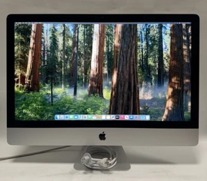 iMac 27" 2019 Retina 5K Intel i5-9600K @ 3.70 GHz 16GB RAM 2TB HDD 128GB SSD - Afbeelding 1 van 11