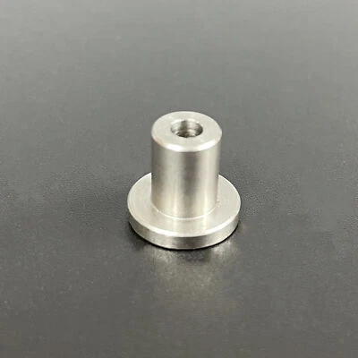 Stainless Steel Grinding Plate Mushroom Head for Tamiya 1/14 RC Truck Tractor - Image 1 of 4