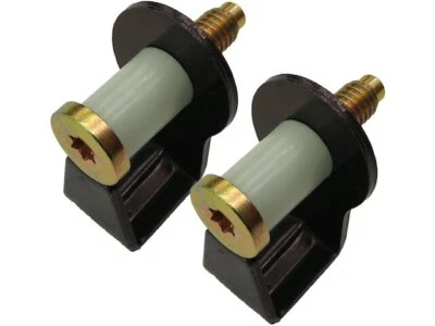 Door Lock Striker Set fits Ford E150 Econoline Club Wagon 1984-1991 63PYSD - Image 1 of 2