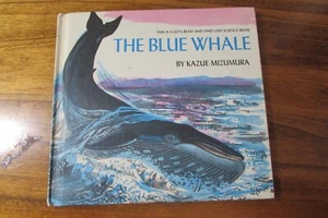 Copyright 1971 THE BLUE WHALE by Kazue Mizumura 32 page hardcover book - Picture 1 of 5