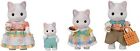 Sylvanian Families LATTE CAT FAMILY FS-52  Calico Critters F/S w/Tracking# Japan