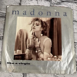 Madonna – Like A Virgin / Stay - 1969 - Sire 7-29210 7" Single - Imagen 1 de 9