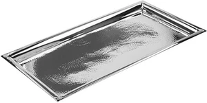 FINK Tablett NAGANO Edelstahl Hammerschlag 48 cm x 24 cm - Bild 1 von 3