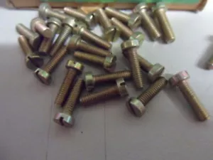 4BA X 1/2" QUESO HD, RANURADO, ACERO, CHAPADO EN CAD, GKN, TORNILLOS DE MÁQUINA." - Imagen 1 de 2