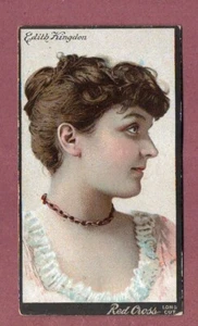 Cigarette cards 1889-93 USA Lorillard Red Cross Catalog value £34.oo #788 - Picture 1 of 2