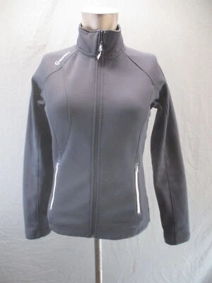 Sunice Size S Womens Black Full Zip Stand Collar Zip Pocket Softshell Jacket 163 - Image 1 of 4