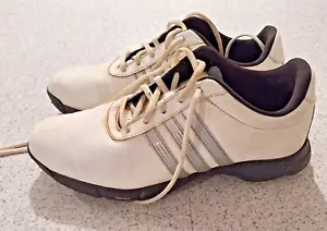 Adidas Golf Shoes Men's Size US 8 White UK 7.5 - Picture 1 of 8