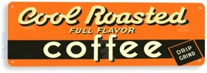 TIN SIGN Cool Coffee Metal Décor Wall Art Store Kitchen Café A306 - Picture 1 of 3