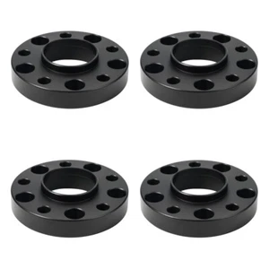 4x 1" 5x120 Wheel Spacers For BMW 318i 323i 850CSi E90 E60 E31 M12x1.5 72.56mm - Picture 1 of 14