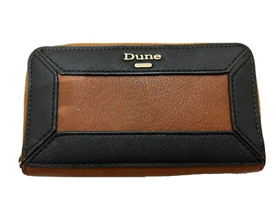 Dune london black and brown leather purse - Image 1 of 4