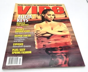 Vibe Magazine March 2004 Alicia Keys Biggie Neptunes Timbaland Missy - Picture 1 of 8