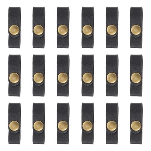 24 Pcs Datenkabelspeicher -Lederschnalle Reisen Ladekabelorganisator - Afbeelding 1 van 12