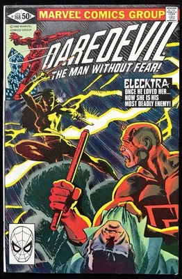 Daredevil #168 (1981) 1ª App Elektra Estado casi nuevo- (9,2) Foto 1 de 3
