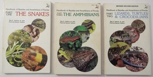 Handbook of Reptiles and Amphibians of Florida Parts 1 2 3 Maps/Habitats Snakes - Picture 1 of 20