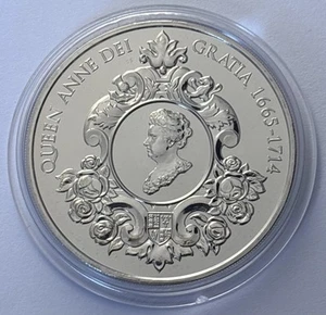 2014 The Royal Mint Queen Anne Stempelglanz BU UK Five Pounds £5 Münze - Bild 1 von 4