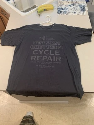 Camiseta RARA VINTAGE West Coast Choppers Talla XL Jesse James Long Beach Ca 718 Foto 1 de 4