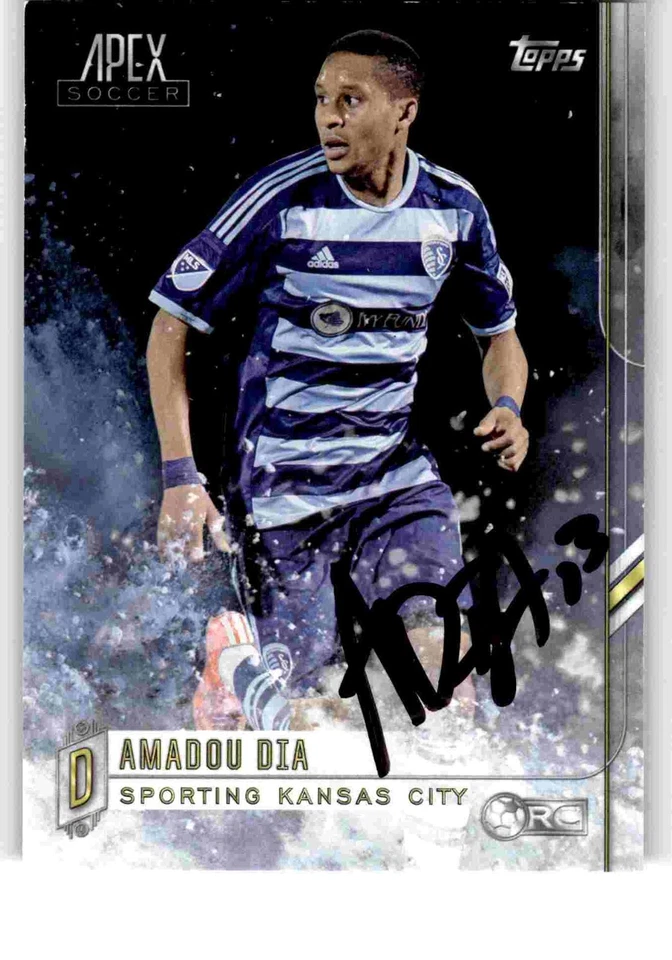 2015 Topps Apex MLS base set pick a card. All autographed!!! - Image 1 of 1