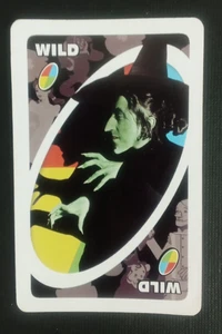 2007 Wizard Of Oz UNO Card Wicked Witch of the West Wild Card (A) - Picture 1 of 2