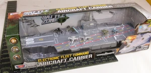 18" Aircraft Carrier 1:32 Sound Effects by Motor Max #76789 2018 - NEW Old Stock - Picture 1 of 5