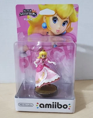 Nuevo conjunto de Super Smash Bros. Dr. Mario & Peach Nintendo Amiibo Switch 2 3DS Foto 1 de 4