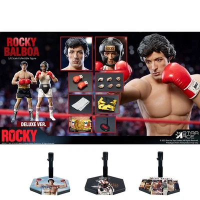 1/6 Scale Action Figure Display Stand Rocky Balboa Paulie - Image 1 of 4